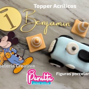 Kit Decoracion Mickey Mousse Personalizado